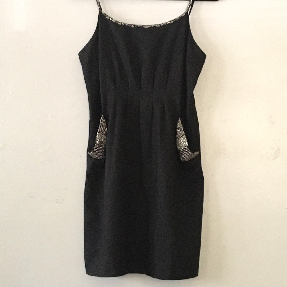 LBD with front pockets size large